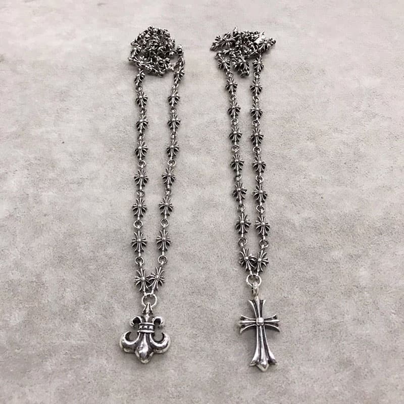 크롬하츠 티아니 목걸이 50cm 2종류