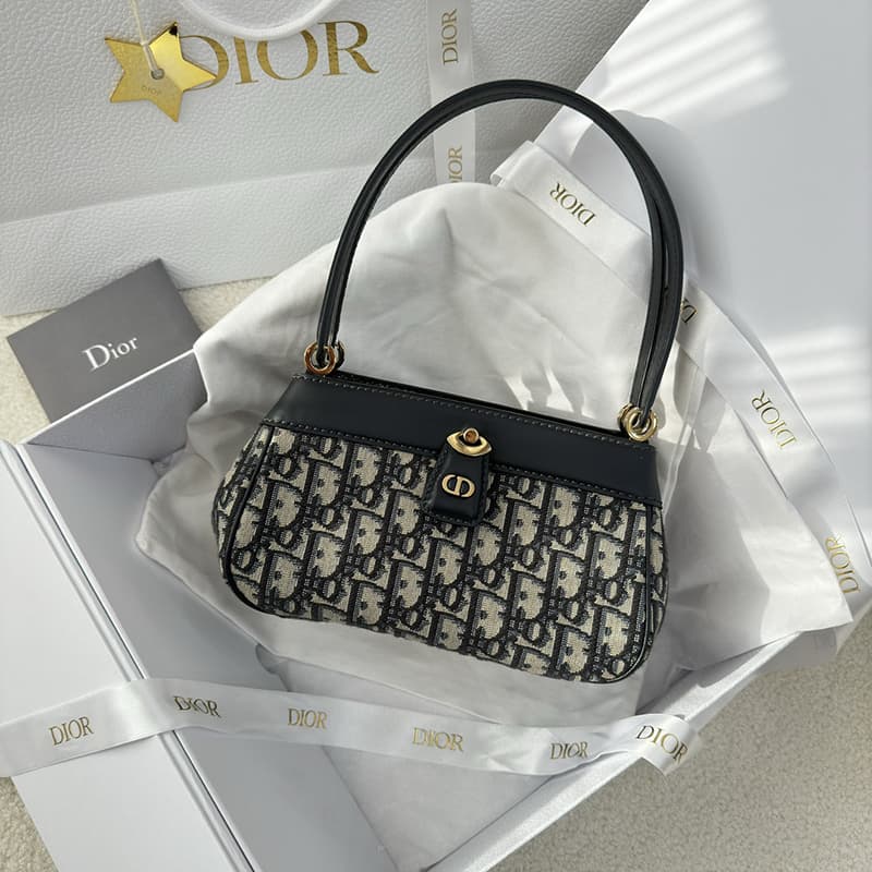 디올 키 스몰 백 오블리크