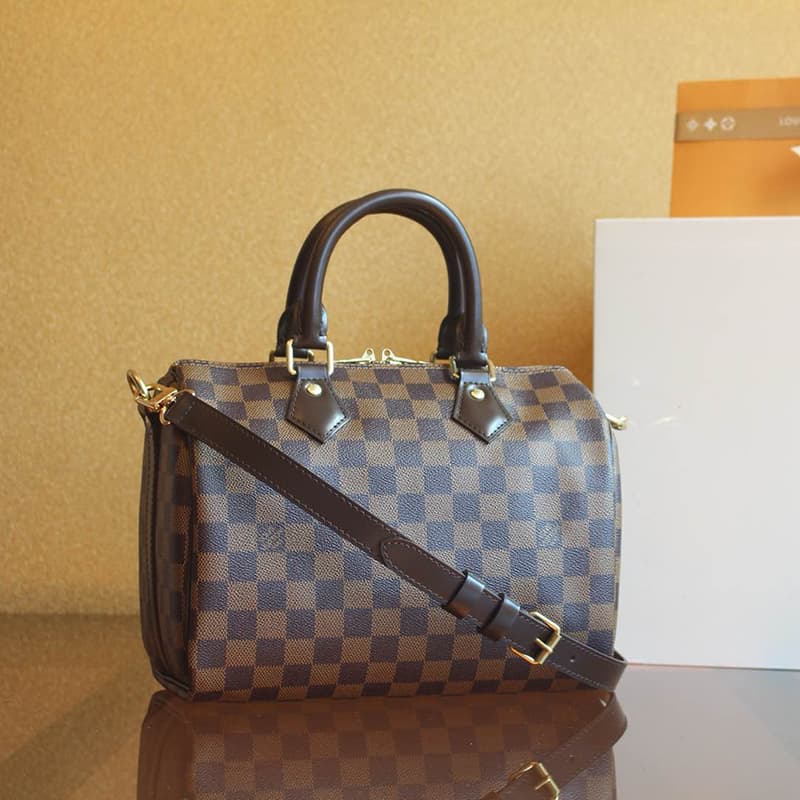 루이비통 다미에 에벤 스피디 반둘리에 25 N41368