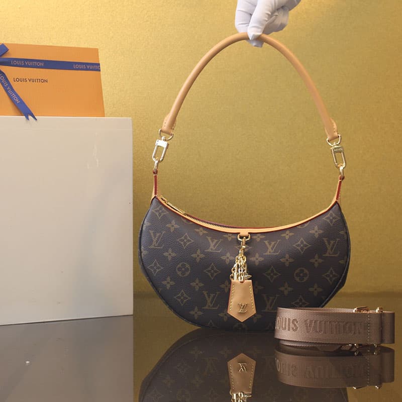 루이비통 루핑 핸드백 캔버스 모노그램 M12939
