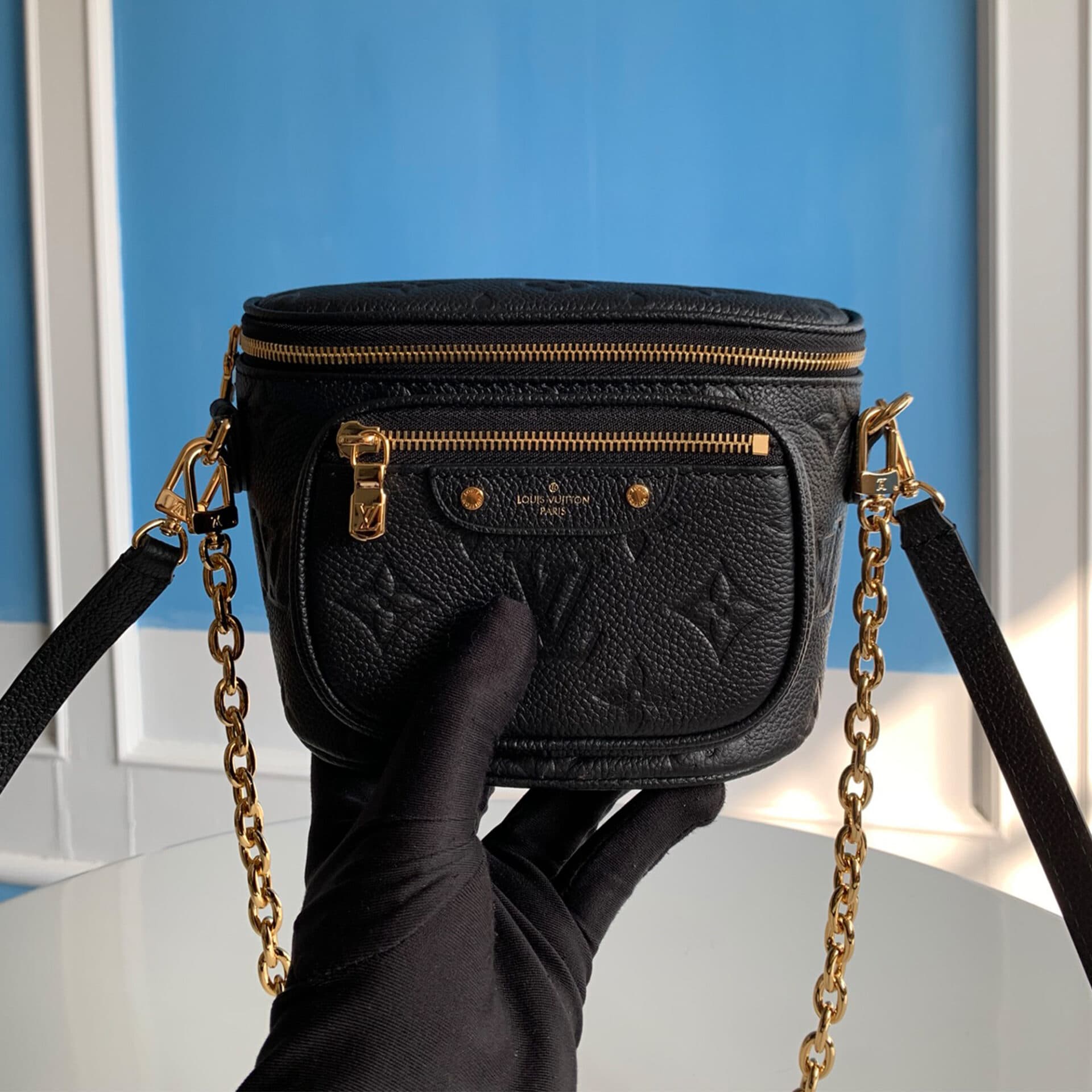 루이비통 모노그램 앙프렝뜨 레더 미니 범백 “3COLOR”