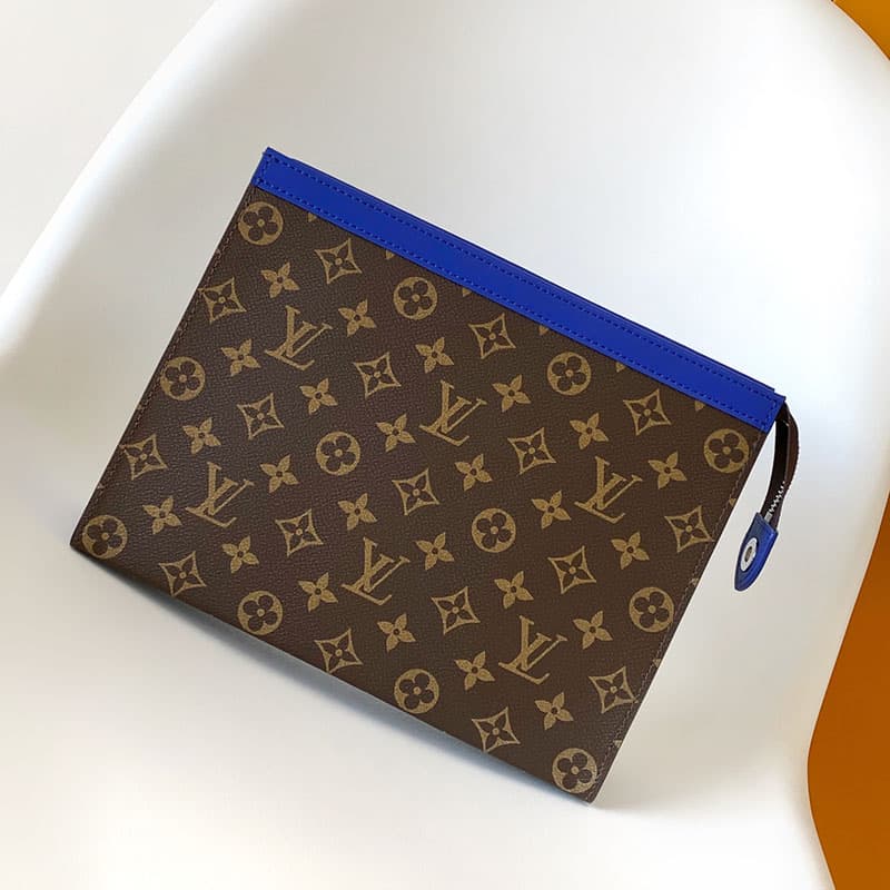 루이비통 모노그램 포쉐트 보야주 MM 블루 M12819