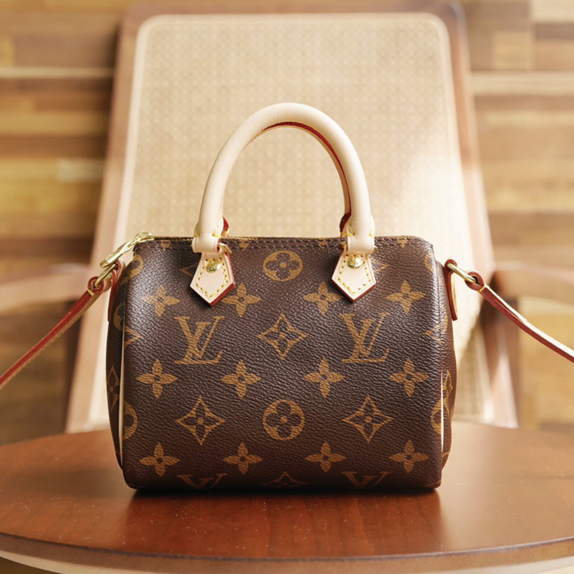 루이비통 스피디 반둘리에 모노그램 나노 백 M81085 / 구형