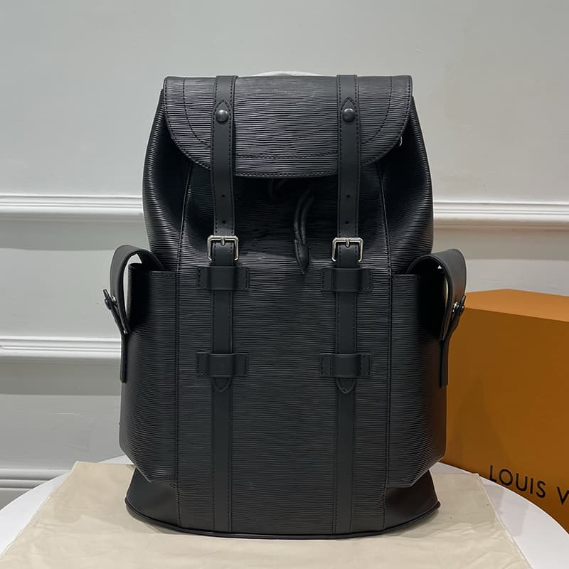 루이비통 크리스토퍼 MM 에피 블랙 M24326
