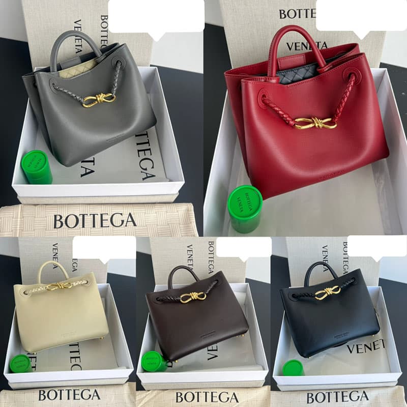 보테가베네타 스몰 안디아모 탑 핸들 백 810213