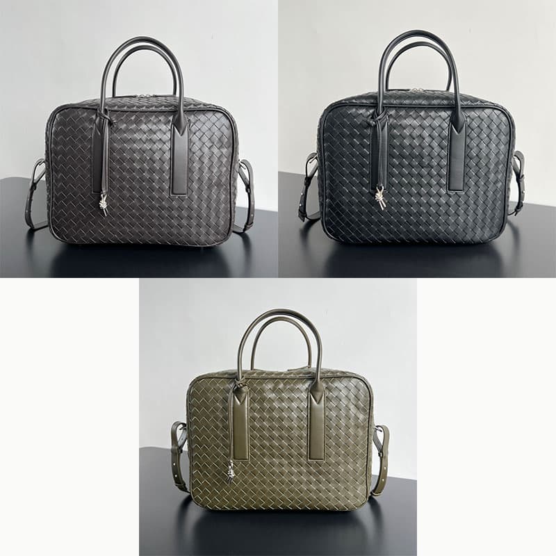 보테가베네타 인트레치아토 겟어웨이 미디엄 트래블 백 43*33*19CM “2COLOR”