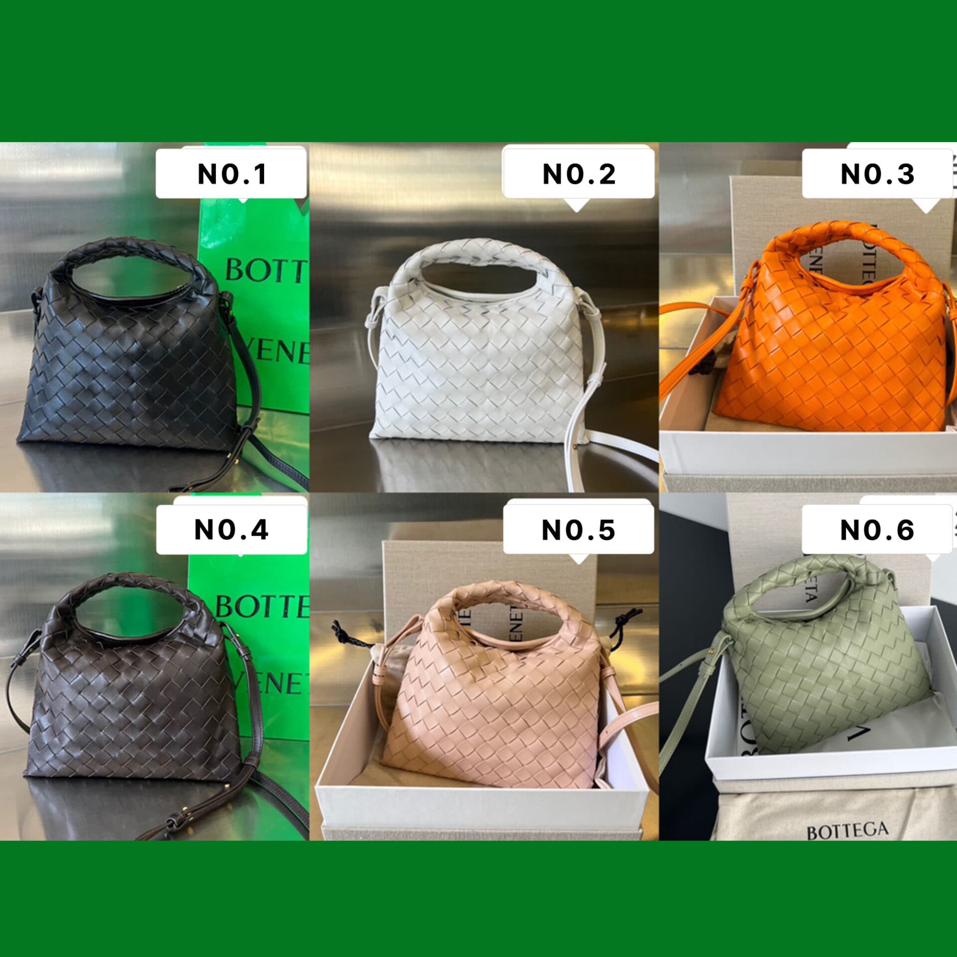 보테가베네타 인트레치아토 미니 홉 크로스 바디 백 25.5*14.5*11CM “6COLOR”