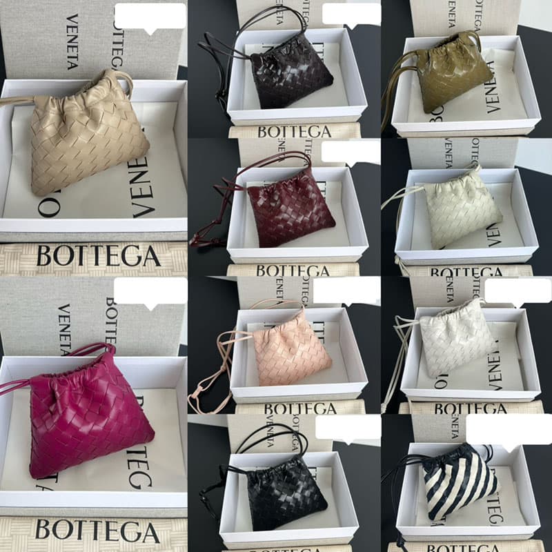 보테가베네타 인트레치아토 숄더 더스트 백 스몰 816987