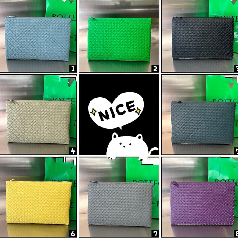 보테가베네타 인트레치아토 위빙 클러치백 522430