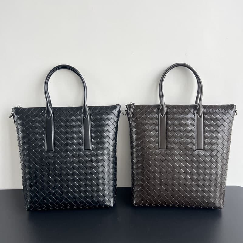 보테가베네타 인트레치아토 지퍼 노스 사우스 토트 백 815783