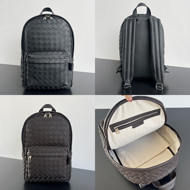 보테가베네타 인트레치아토 지퍼 백팩 833158