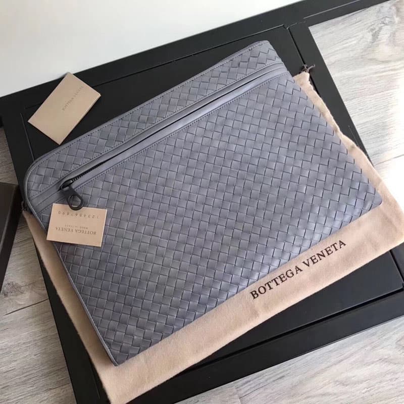 보테가베네타 인트레치아토 지퍼 클러치백 406021