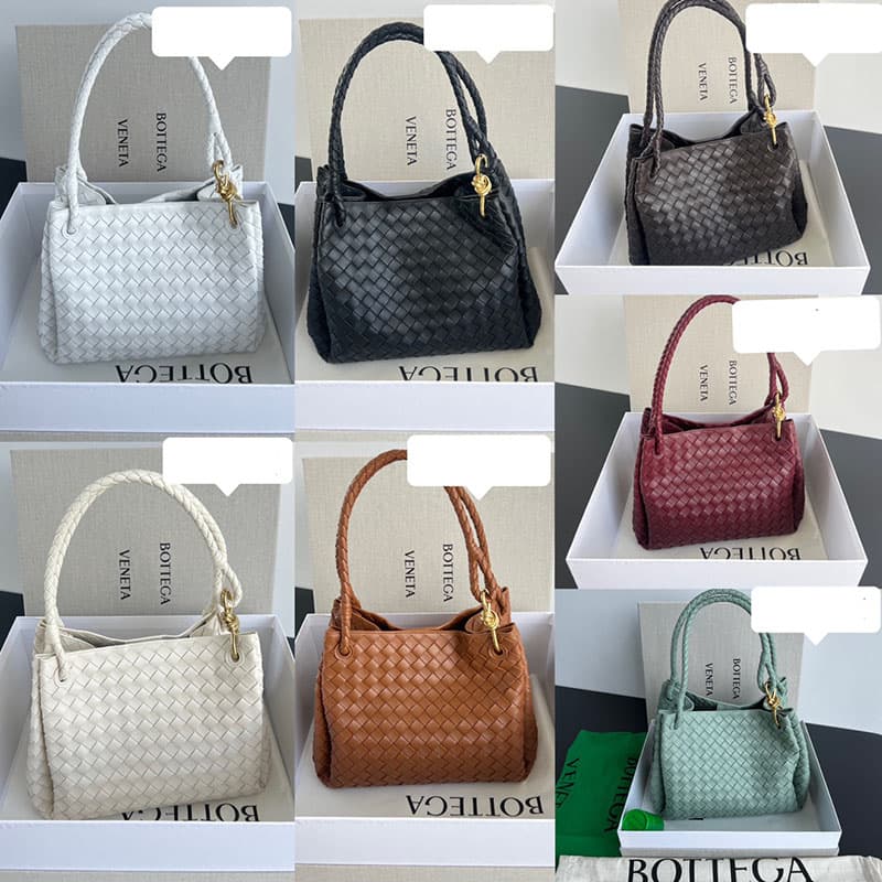 보테가베네타 인트레치아토 파라슈트 숄더백