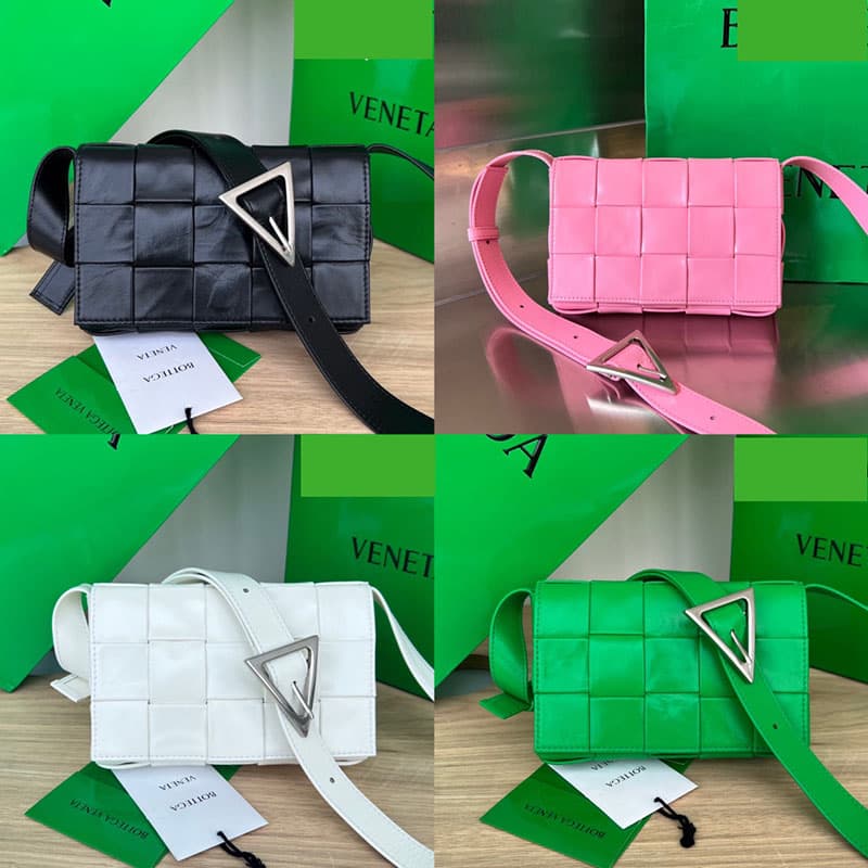 보테가베네타 인트레치오 스몰 카세트 크로스백 717587