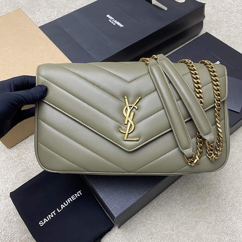 생로랑 마틀라세 루루 숄더백 미디엄