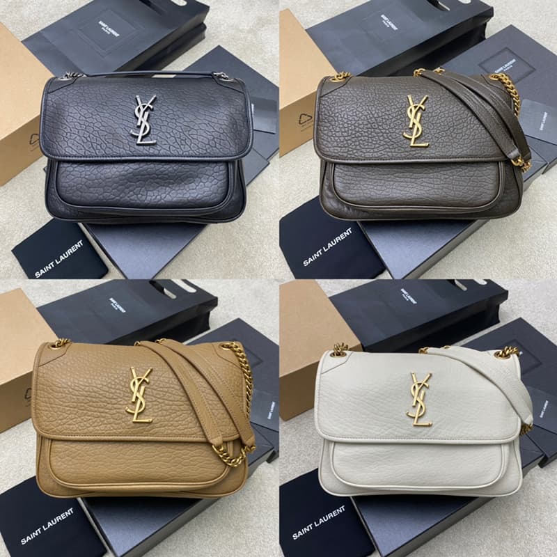 생로랑 미디엄 니키 Niki 플랩 숄더백