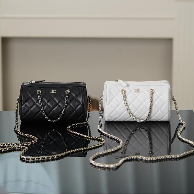 샤넬 25P 체인 미니백 골드메탈