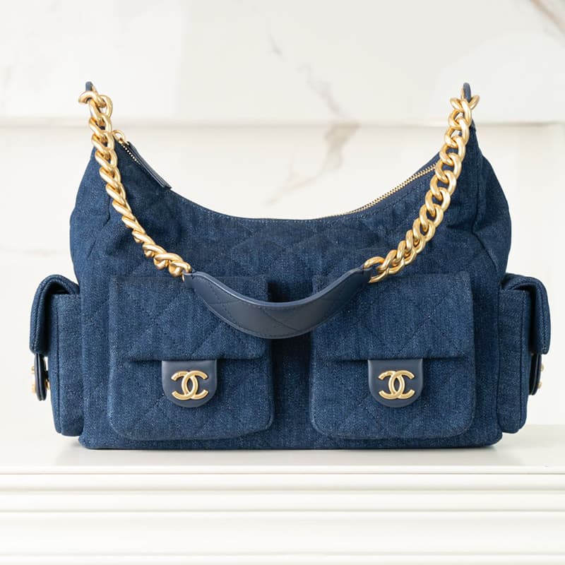 샤넬 25c 맥시 호보백