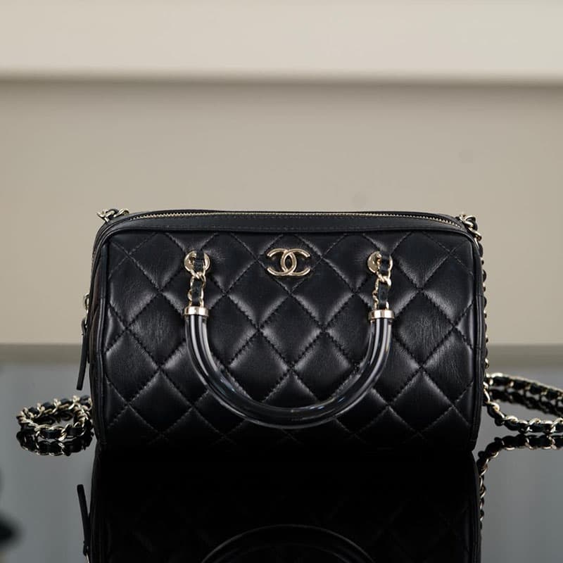 샤넬 25c 체인 미니 볼링백