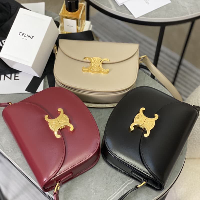 셀린느 베사체 크로스백 샤이니 카프스킨 110413