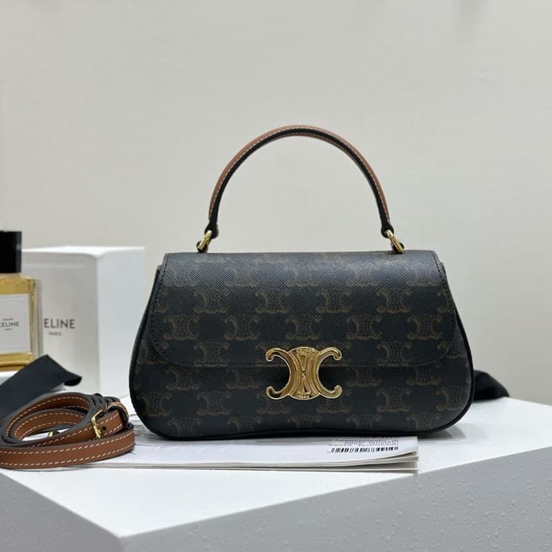 셀린느 틴 롤라 백 트리옹프 캔버스 119533