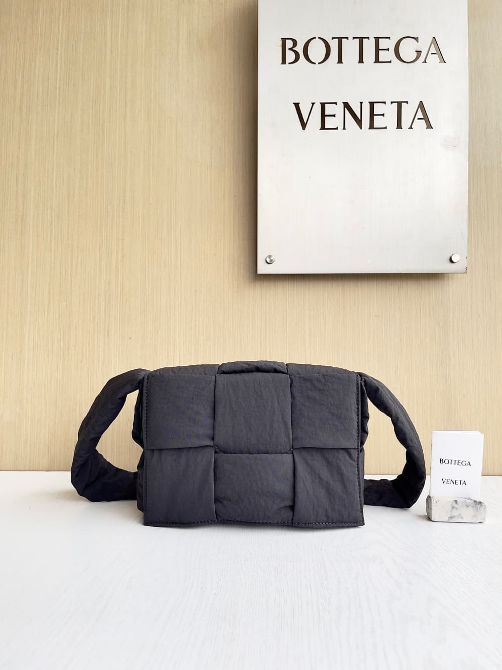 Bottega Veneta Small Padded Tech Cassette Two Tone