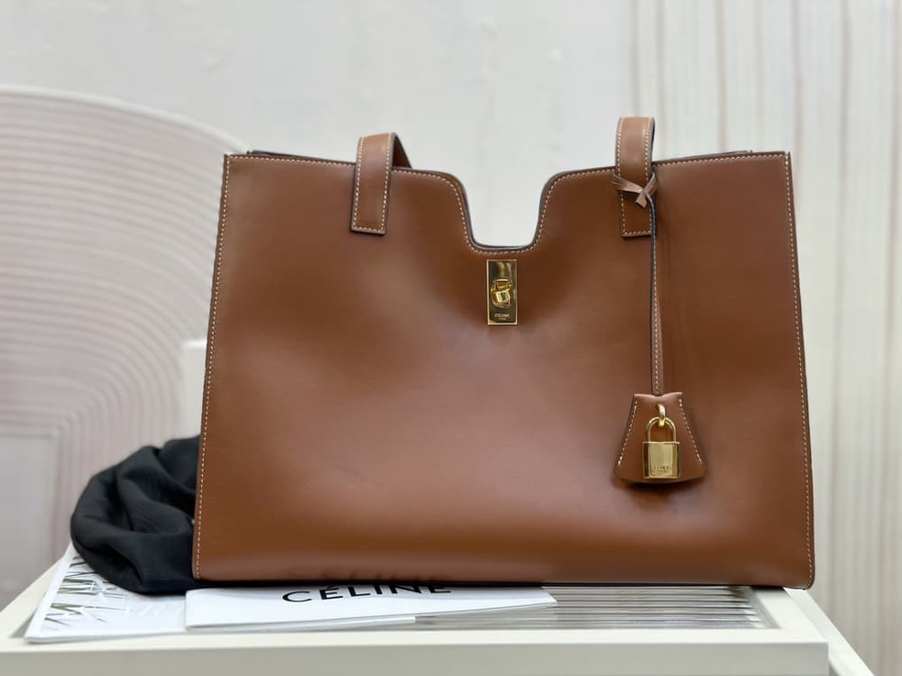 Celine Cabas 16 Soft In Smooth Calfskin