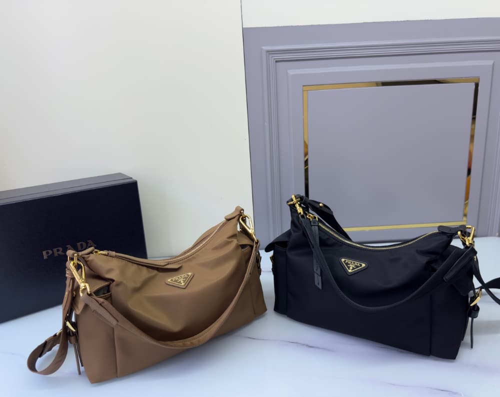 Prada Explore Large Re-Nylon And Leather