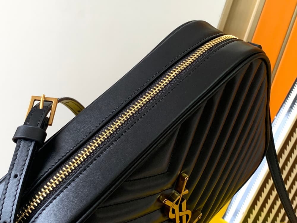 Saint Laurent Lou Camera Bag In Quilted Leather