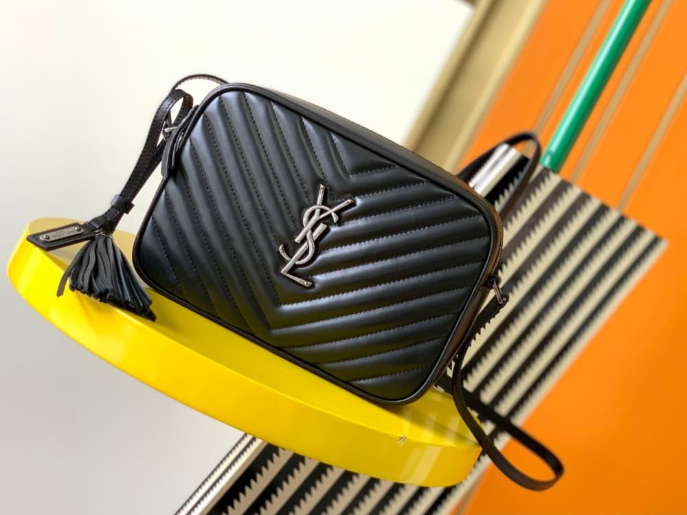 Saint Laurent Lou Camera Bag In Quilted Leather