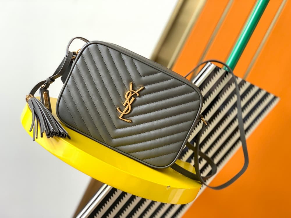 Saint Laurent Lou Camera Bag In Quilted Leather