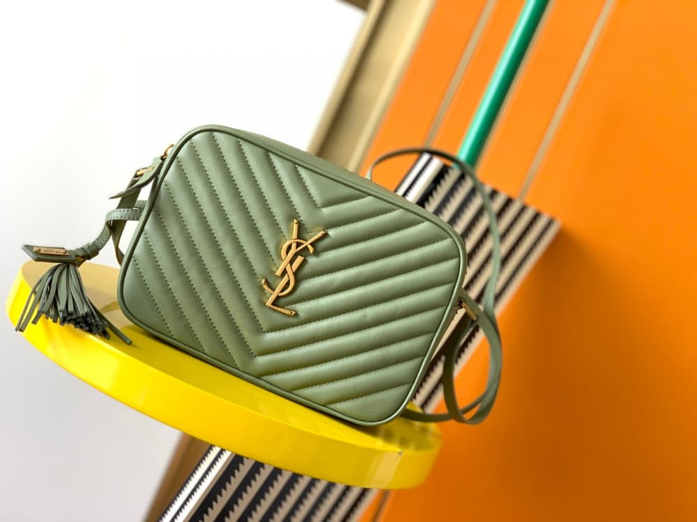 Saint Laurent Lou Camera Bag In Quilted Leather