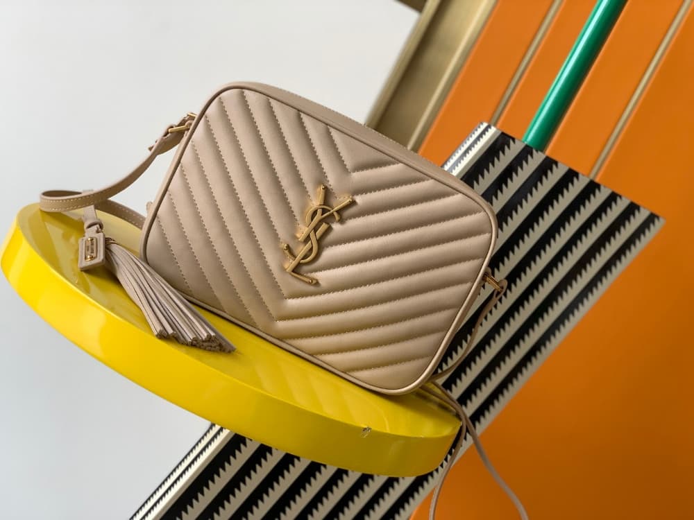 Saint Laurent Lou Camera Bag In Quilted Leather