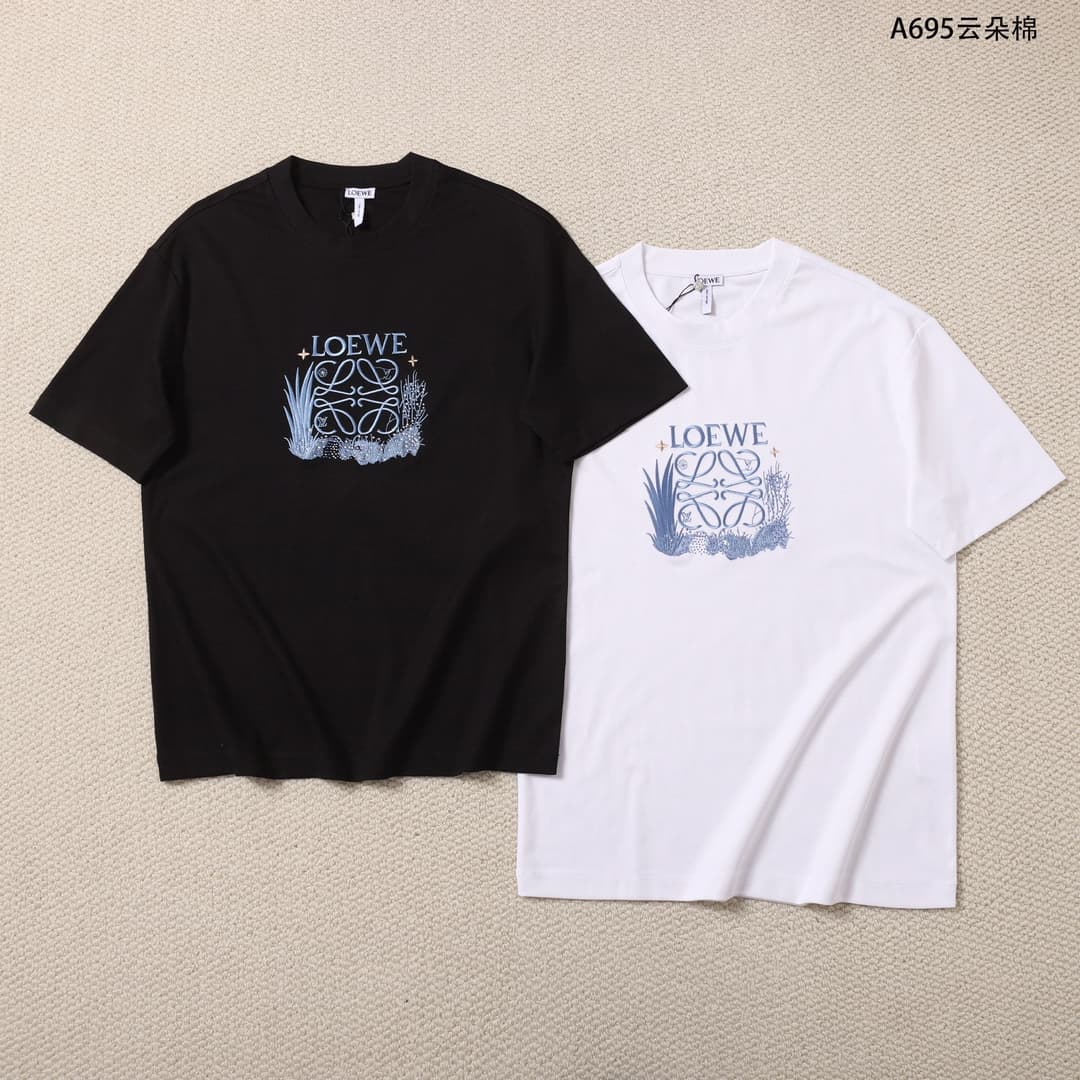 로에베 허바리움 아나그램 티셔츠