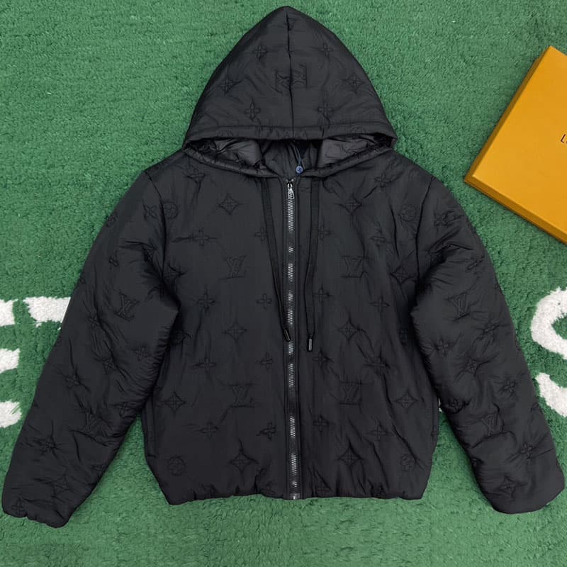 루이비통 모노그램 퀼티드 후디 블루종 2컬러