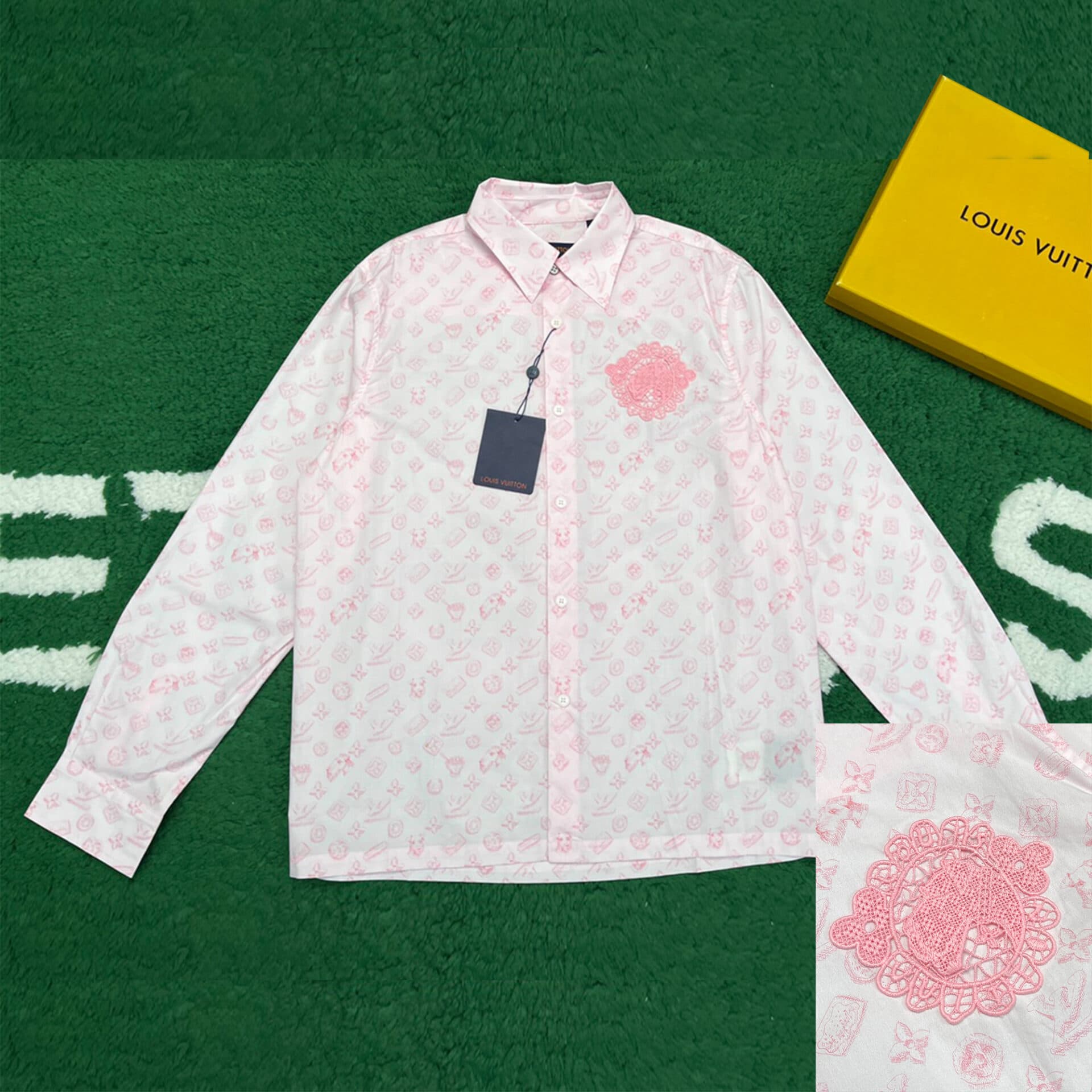 루이비통 모노그램 프린티드 롱 슬리브 셔츠 “2COLOR”