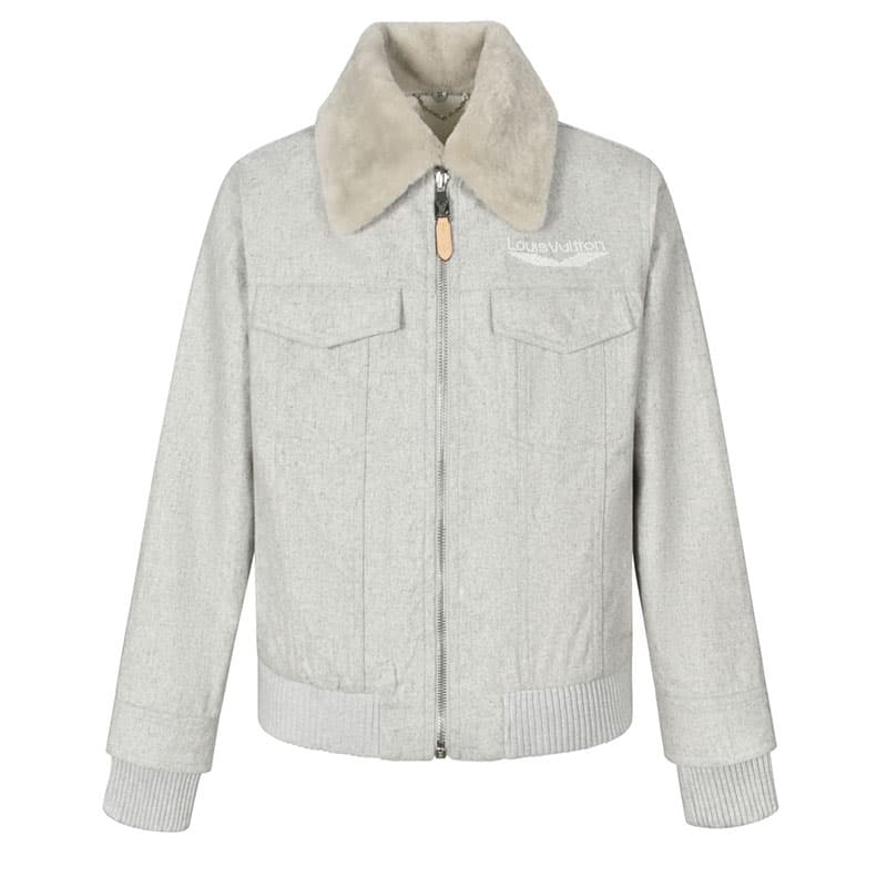 루이비통 스키 SKI 울 블루종 자켓 1AGIRY