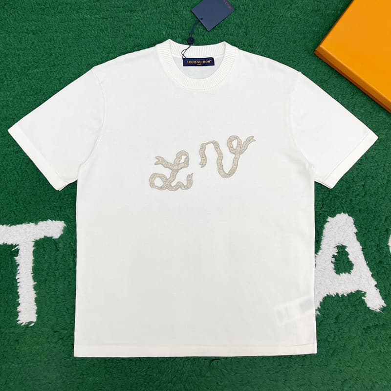 루이비통 엠벨리시드 LV 리본 반팔 티셔츠