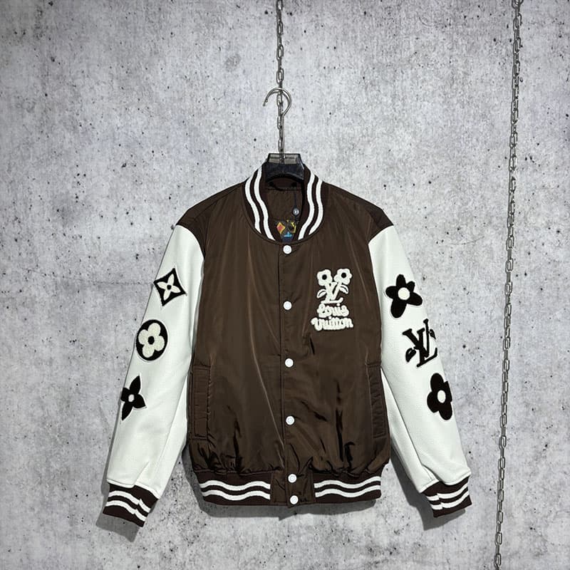 루이비통 엠브로이더드 바시티 자켓