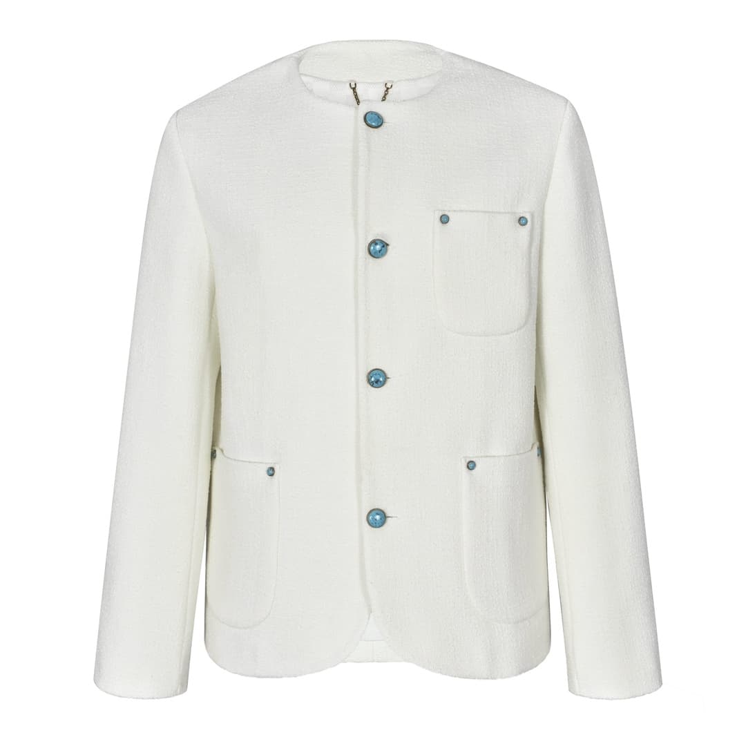 루이비통 25SS 컬렉션 트위드 자켓