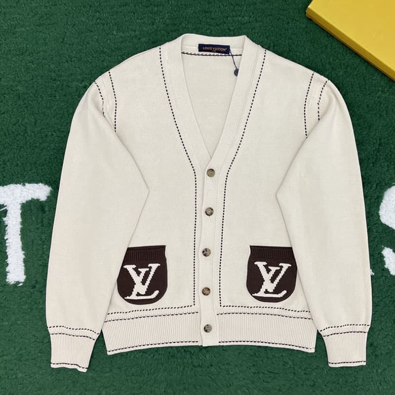 루이비통 LV 인따르시아 포켓 시그니처 라이트 가디건