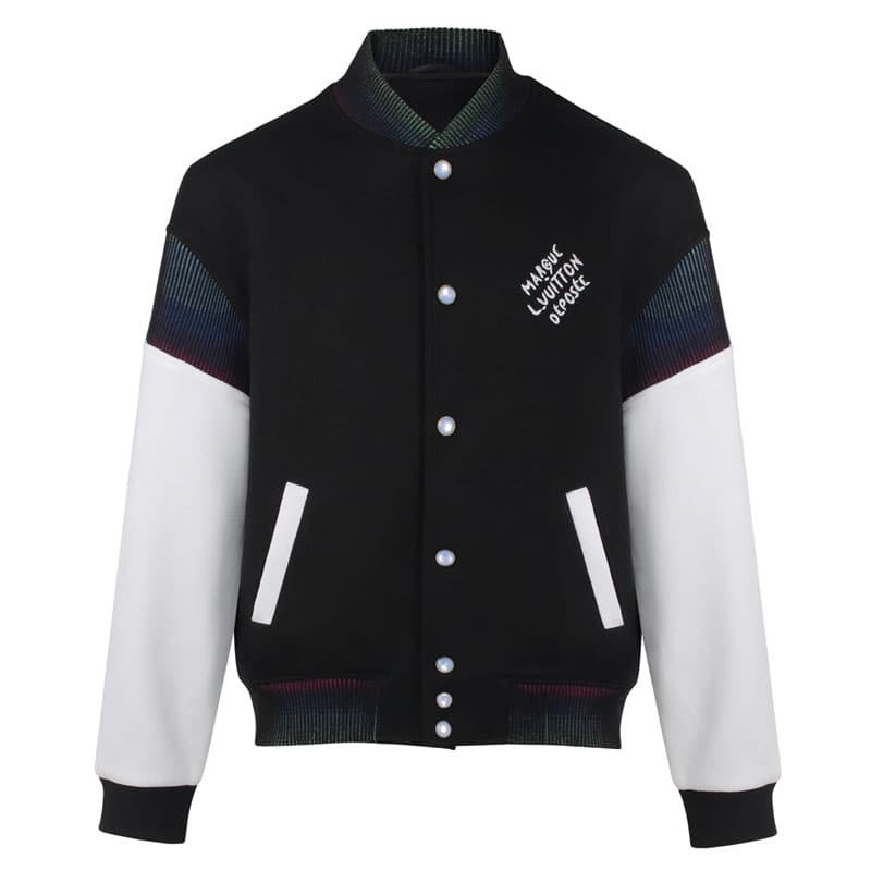 루이비통 MLVD 코튼 저지 바시티 블루종