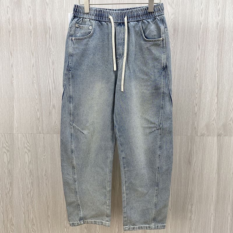 보테가베네타 밴딩 와이드 데님 진