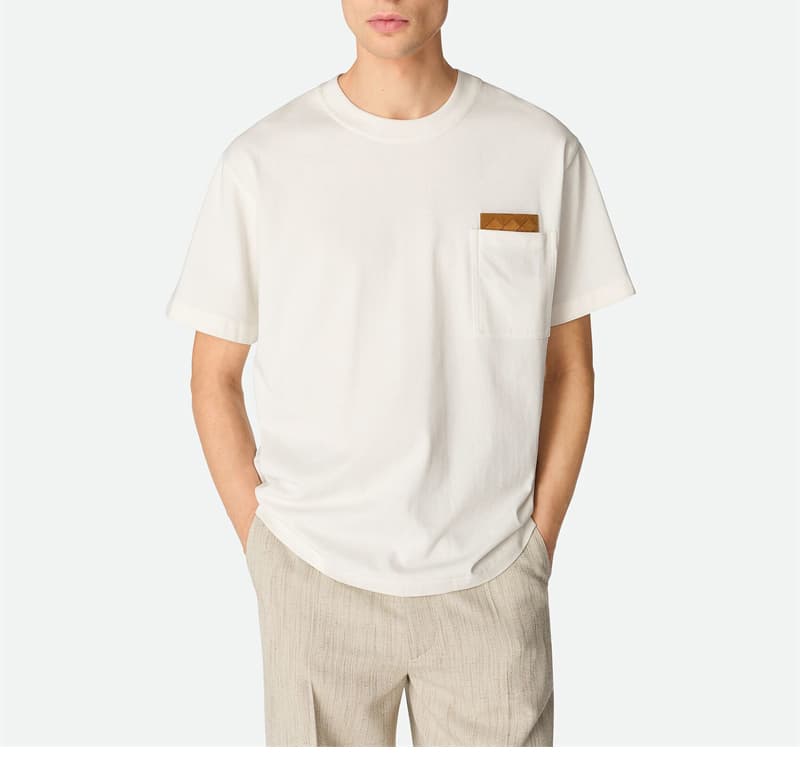 보테가베네타 피마 코튼 저지 티셔츠