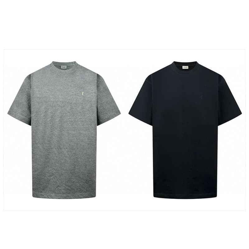 생로랑 카산드라 피케 반팔 티셔츠