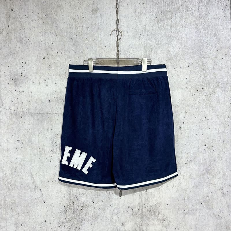 슈프림 울트라스웨이드 메쉬 숏 팬츠 네이비