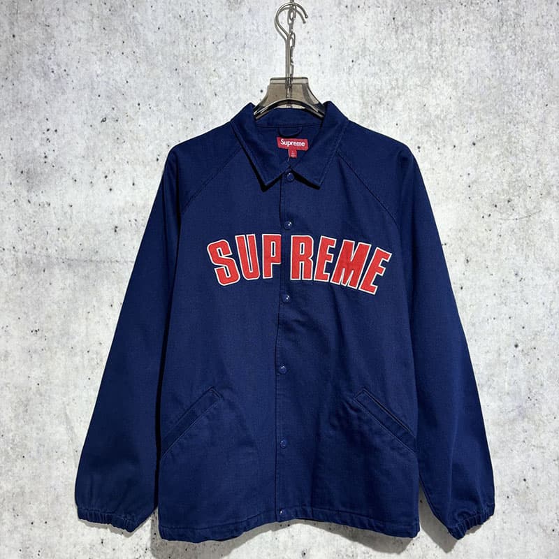 슈프림 24SS 아크 데님 코치 자켓