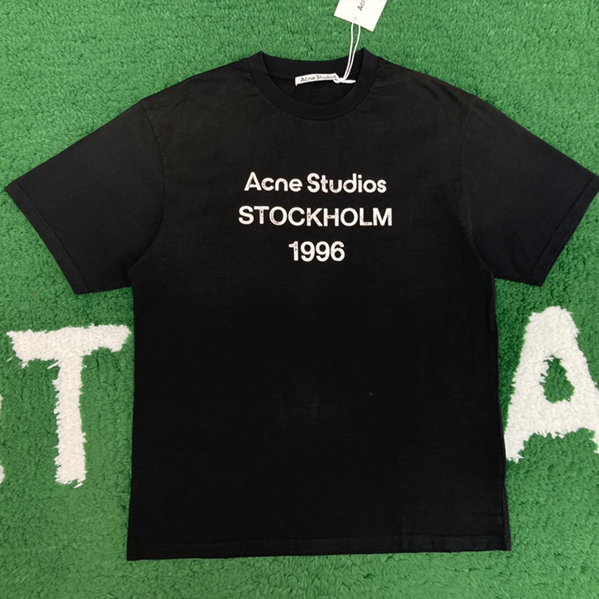 아크네스튜디오 스톡홀름 그래픽 프린트 티셔츠 “2COLOR”