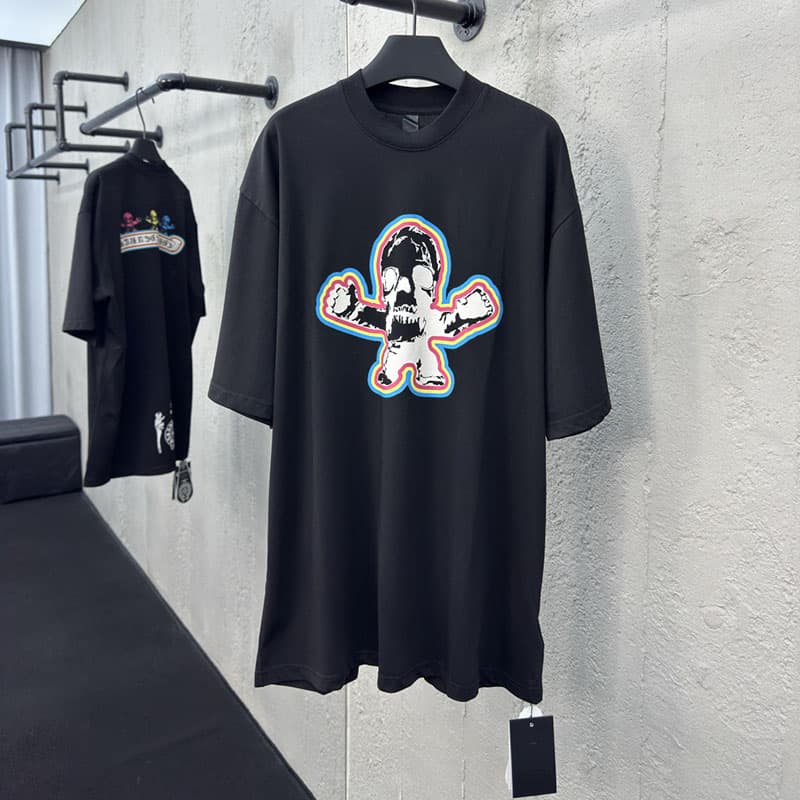 크롬하츠 포티 해리스 티터 반팔 티셔츠