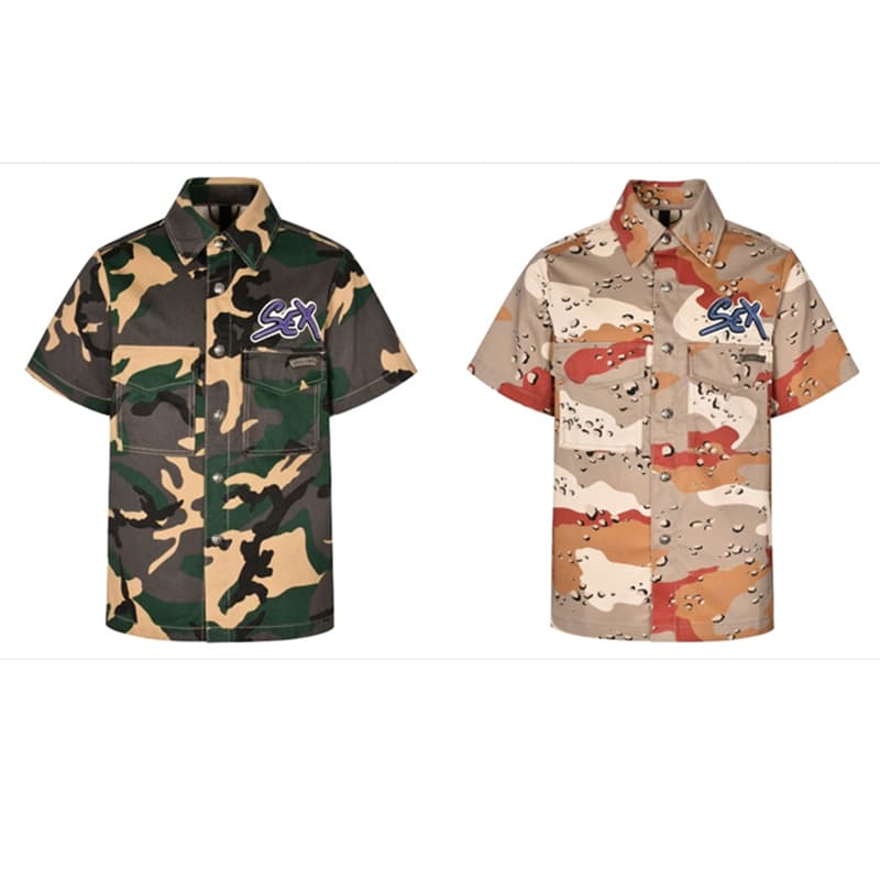 크롬하츠 x 매티 보이 섹스 반팔 셔츠